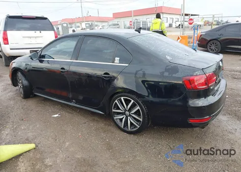 2014 Volkswagen Jetta Gli Autobahn W/Nav из США, поврежденный, VIN 3VW4T7AJXEM350956